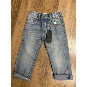 One Teaspoon $99 KIDS AWESOME BAGGIES STRAIGHT LEG JEANS Pants Hilly Mini Tee